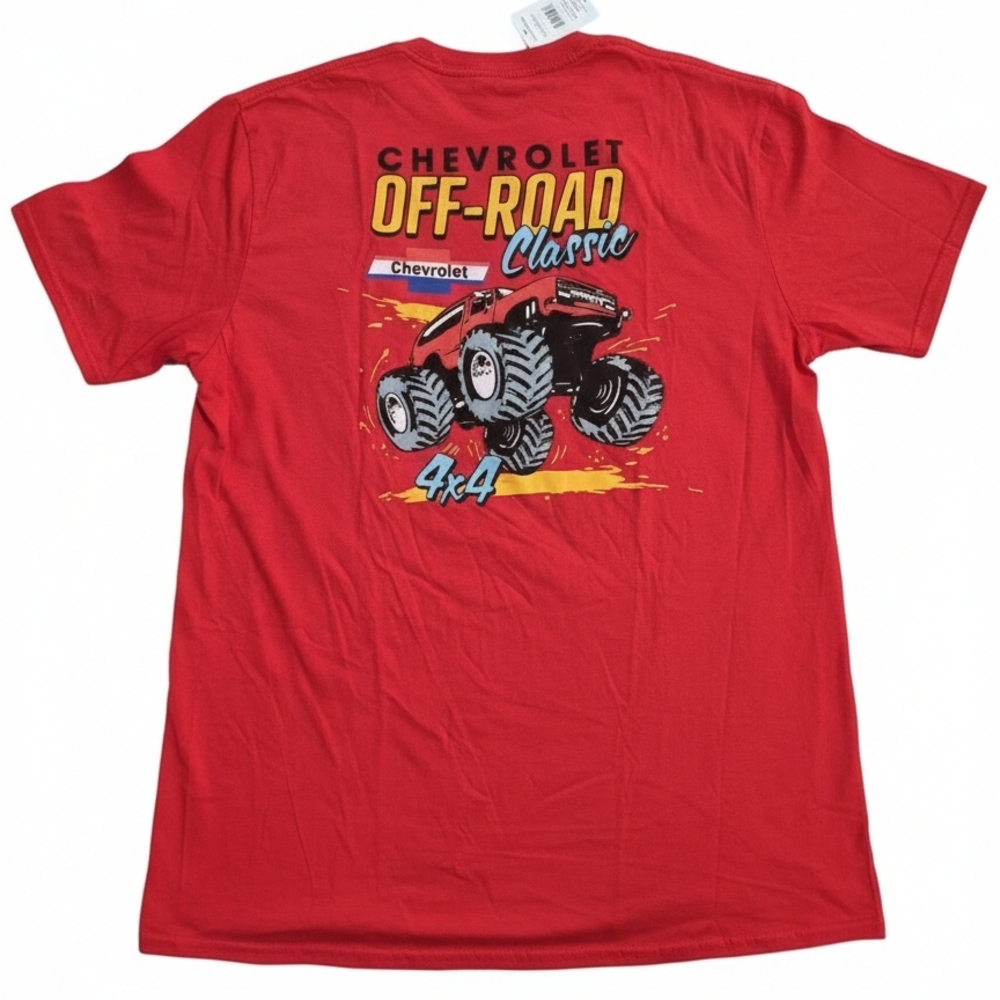 Red Off-Road Classic Men's T-Shirt XL